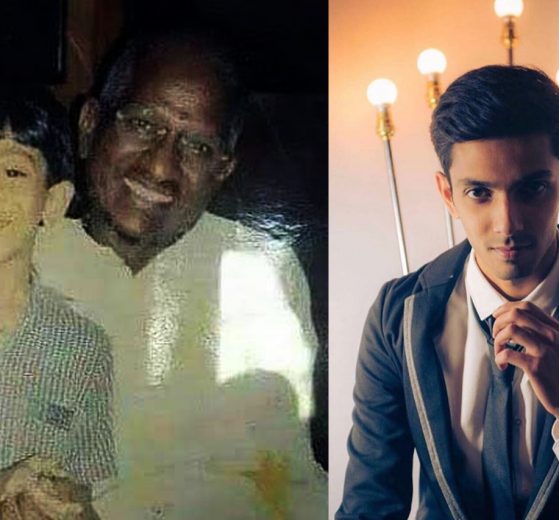 Anirudh's childhood still with Ilaiyaraja