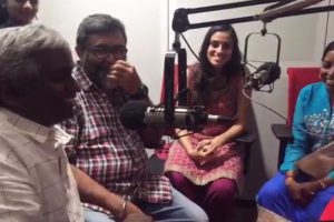 Singers Sriram, Rita, Bhavatharini and Karthik Raja