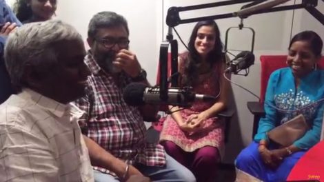 Singers Sriram, Rita, Bhavatharini and Karthik Raja