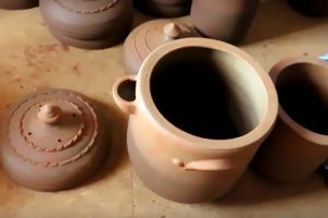 Making of clay fridge