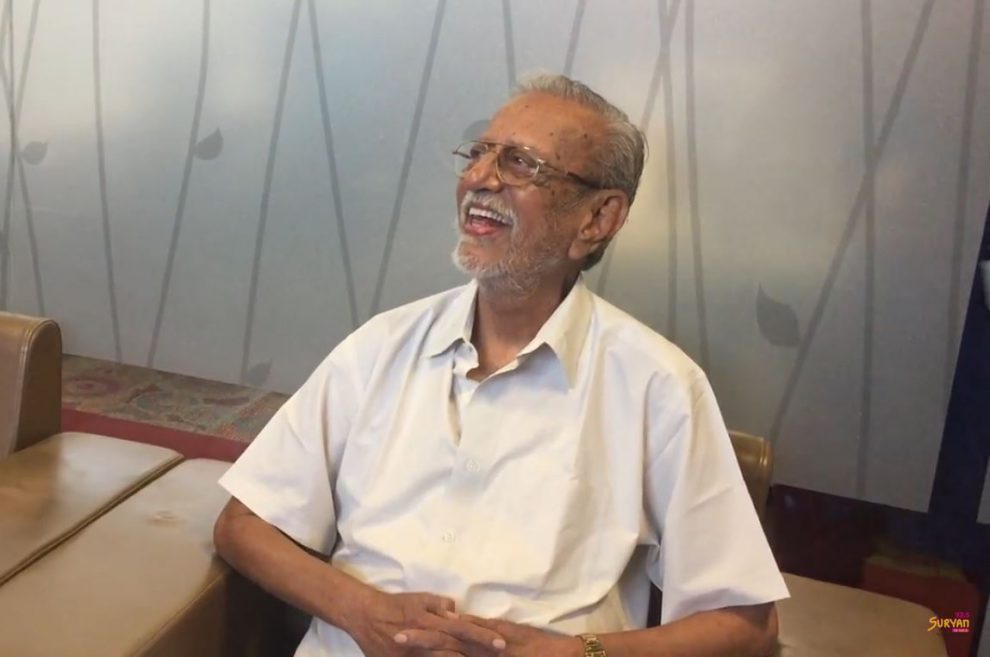 Charuhasan with Dha Dha 87 team.