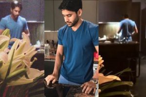 Nagachaitanya cooking for sam