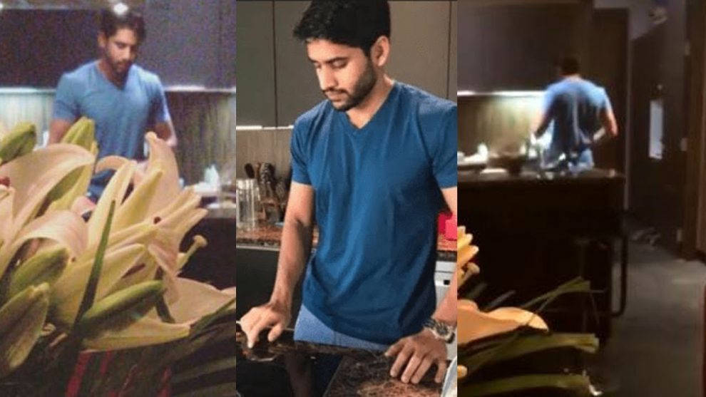 Nagachaitanya cooking for sam