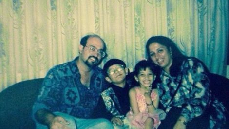 Tamannaah childhood photo