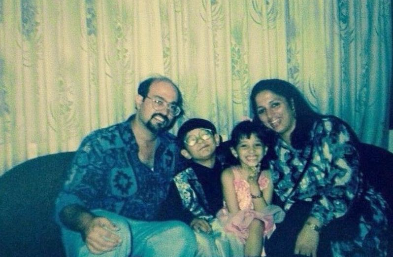 Tamannaah childhood photo