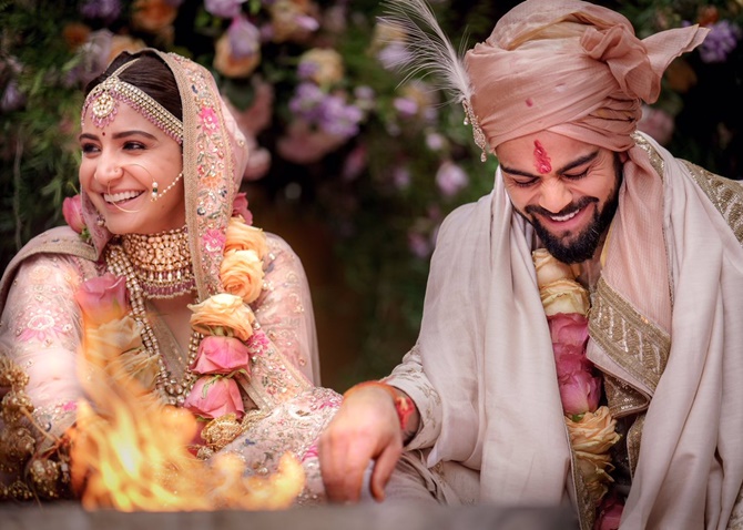 The Virushka wedding