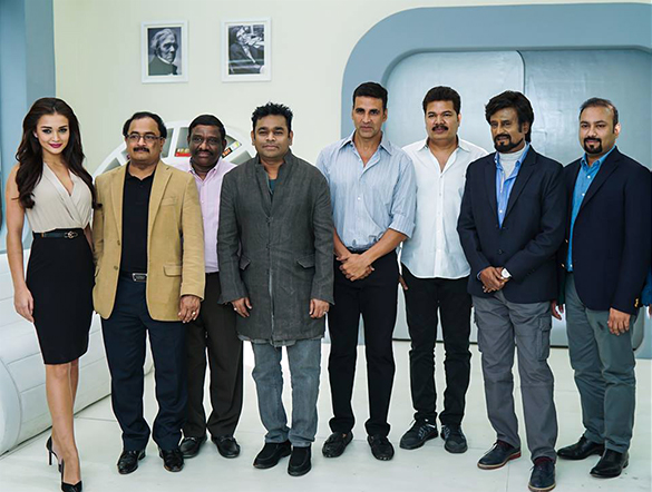 Rajinikanth starrer 2.0 movie team