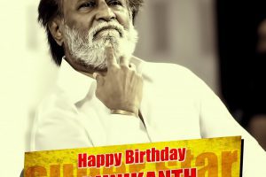 Rajinikanth celebrates his 67th birthday.