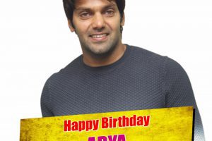 Actor Arya Birthday