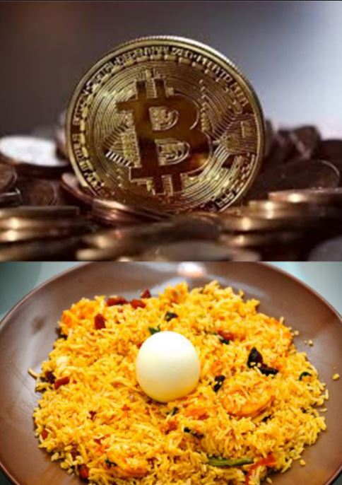 Bitcoin for biriyani