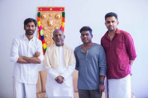 Ilaiyaraja sung a song for Dhanush's Maari 2.