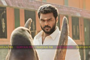 Shanmugapandian, Meenakshi starrer Maduraveeran.