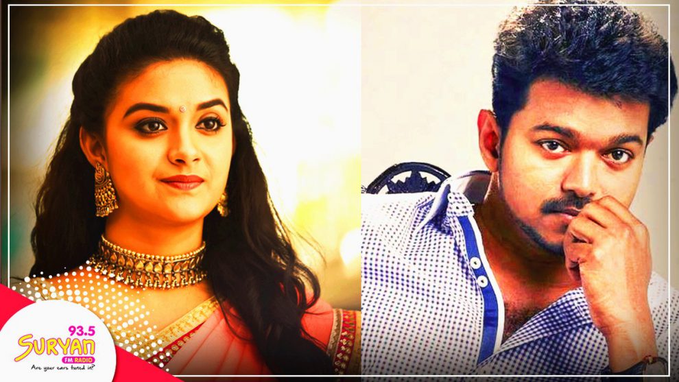 Keerthy Suresh to play female lead in Vijay's Thalapthy 62.