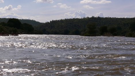 Cauvery river in full flow, in Karnataka. Courtesy: Wikimedia Commons