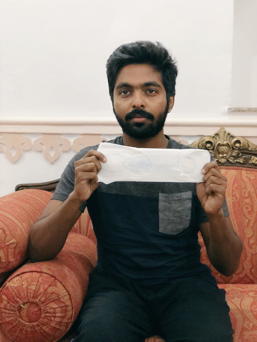 G.V. Prakash takes up the padman challenge