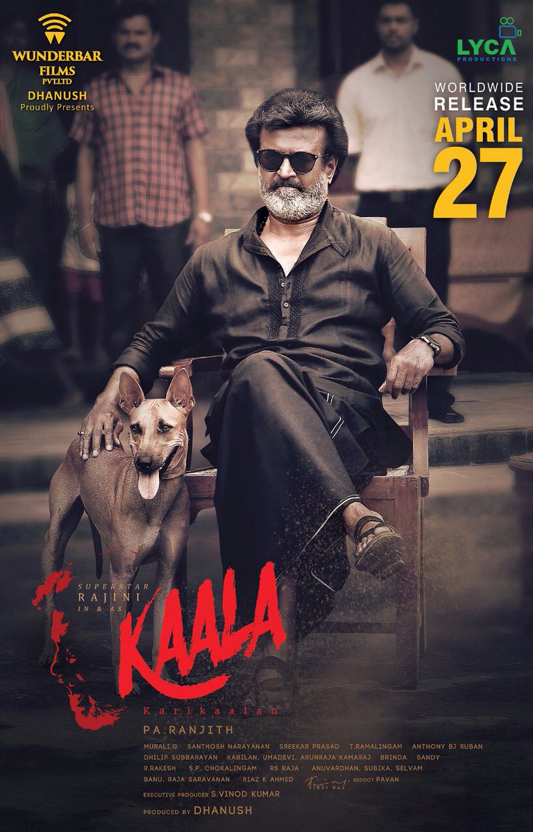 Rajinikanth's Kaala releases on April 27