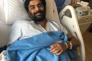 Actor Madhavan recovering from a shoulder surgery