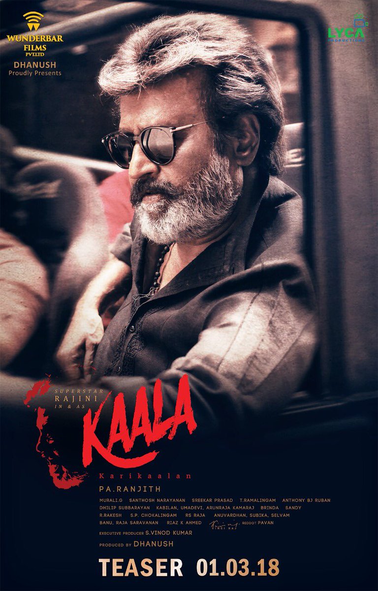 Rajinikanth's Kaala teaser is out!