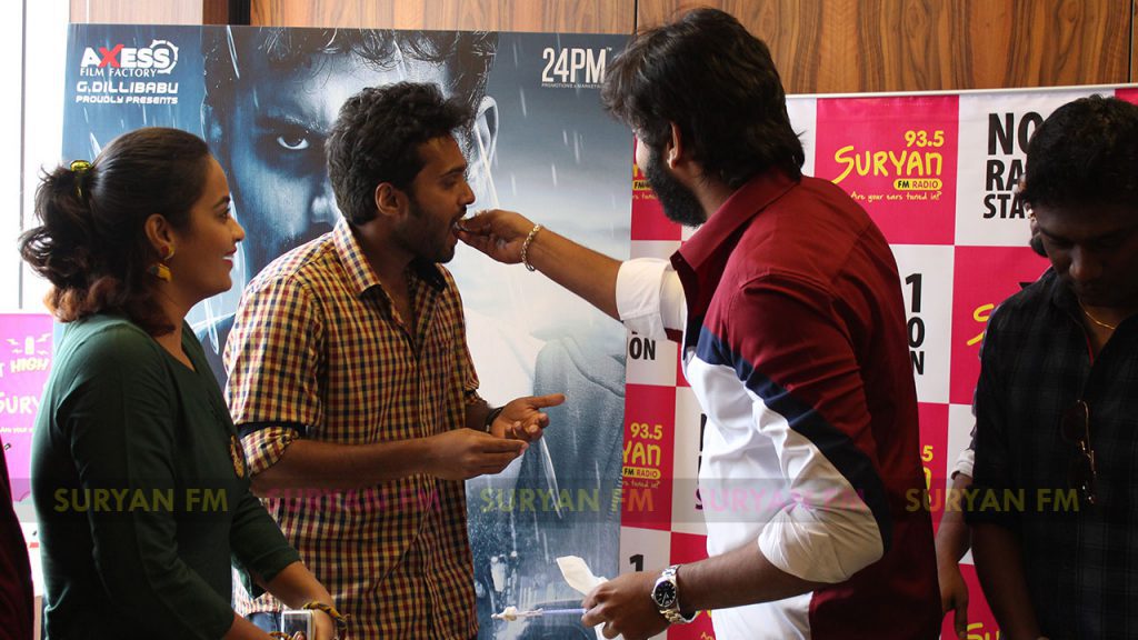 Iravukku Aayiram Kangal audio launch stills.