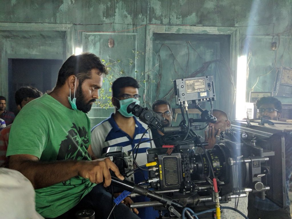 Iravukku Aayiram Kangal video promo shoot.