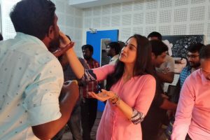 Regina Cassandra completes shooting her talkie portions in Mr. Chandramouli.