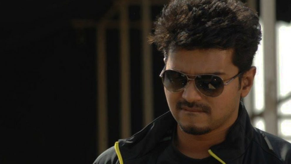 A still from Vijay's Thuppakki movie.