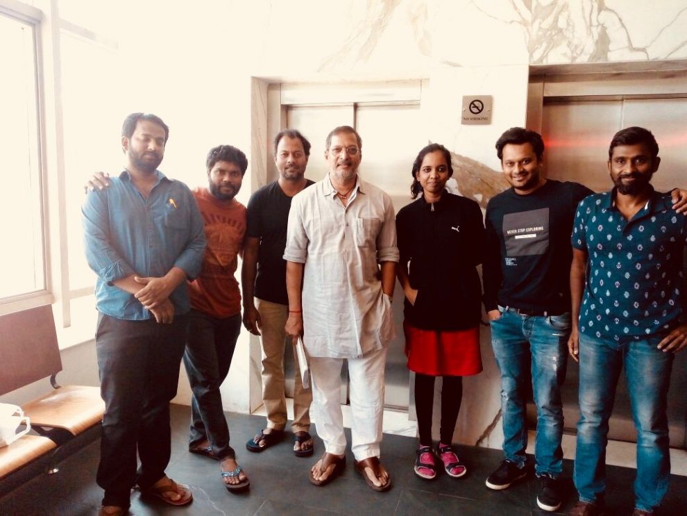 Nana Patekar completes dubbing for Kaala