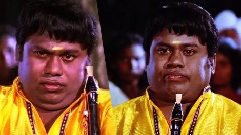 A still from Karakattakaran movie.