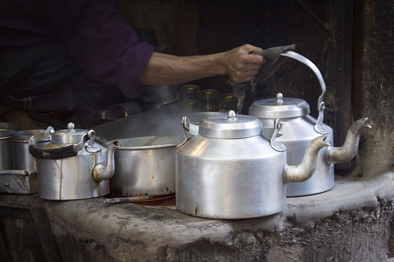 Tea seller in Varanasi