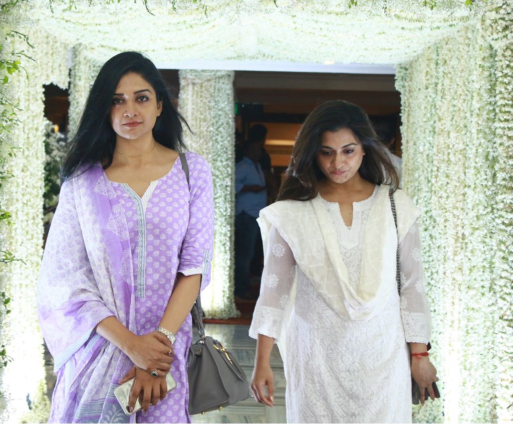 Celebrities at late Sridevi's press meet