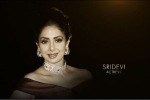 Late actor Sridevi honored at the 90th Academy Awards