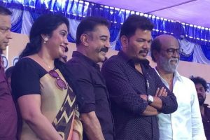 Rajini and Kamal protest Cauvery Management Board