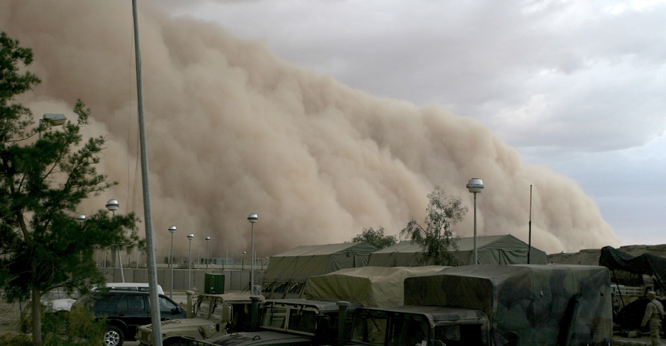 Dust storm wrecks havoc in Rajasthan (Representational image)