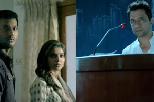 Stills from the Irumbu Thirai Trailer | Vishal, Samantha, Arjun