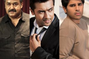 Mohanlal, Suriya and Allu Sirish