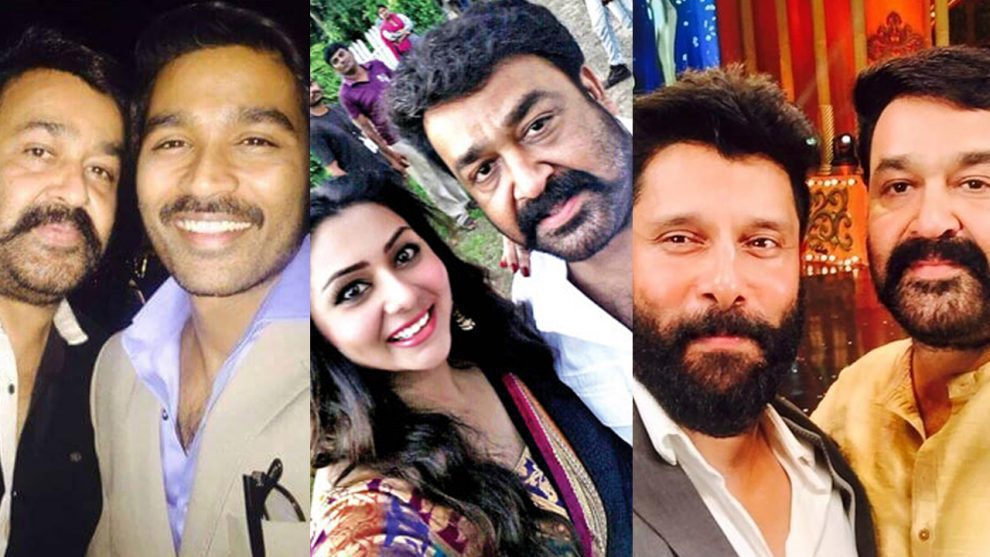 Celebs share their special moments with Mohanlal