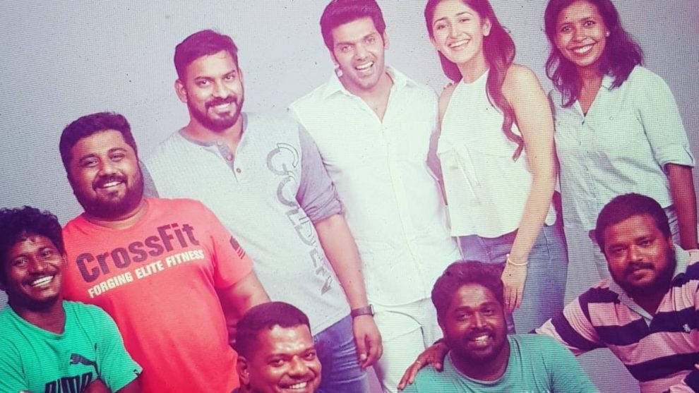 Ghajinikanth shoot wrapped up says Arya