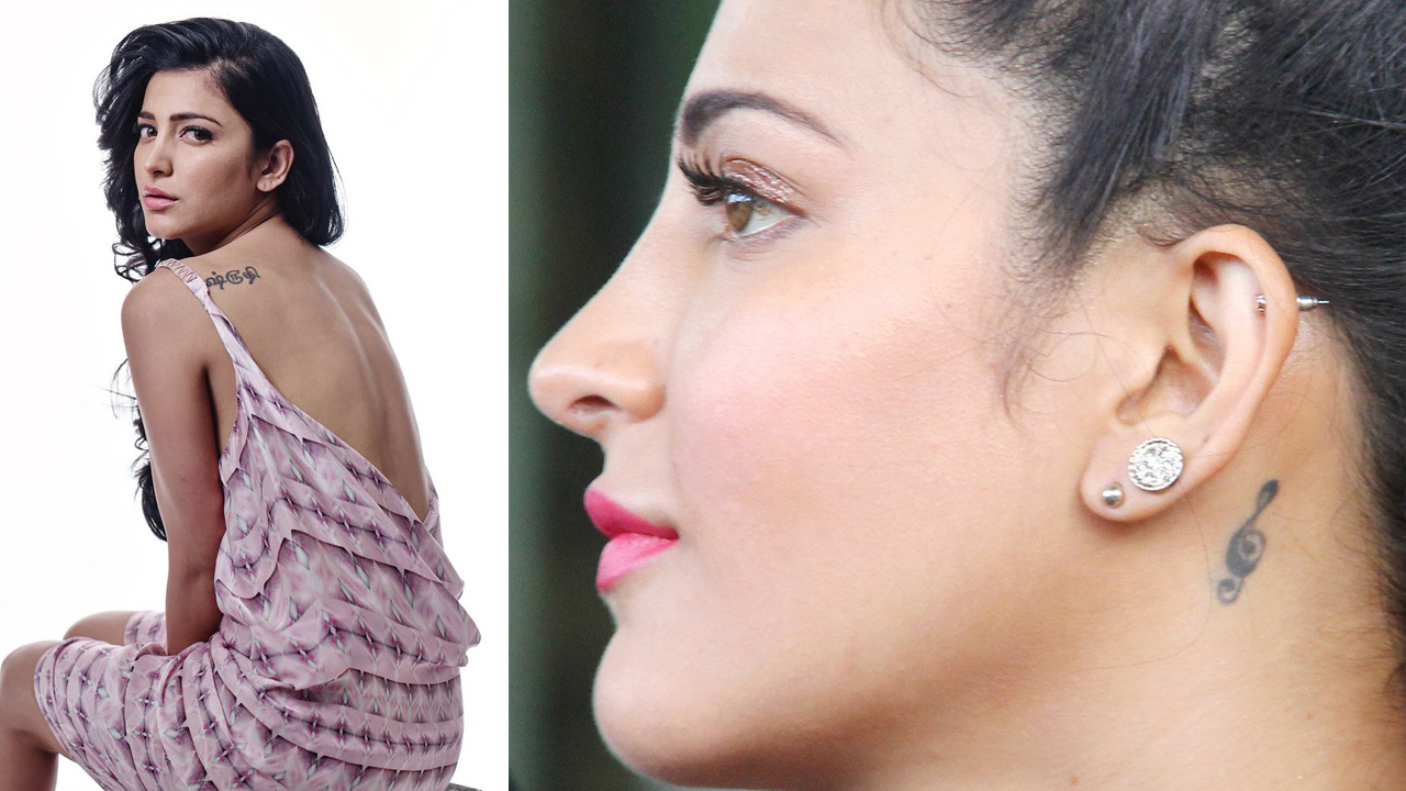 South Indian Actress Actors And Their Attractive Tattoos  Filmy Focus