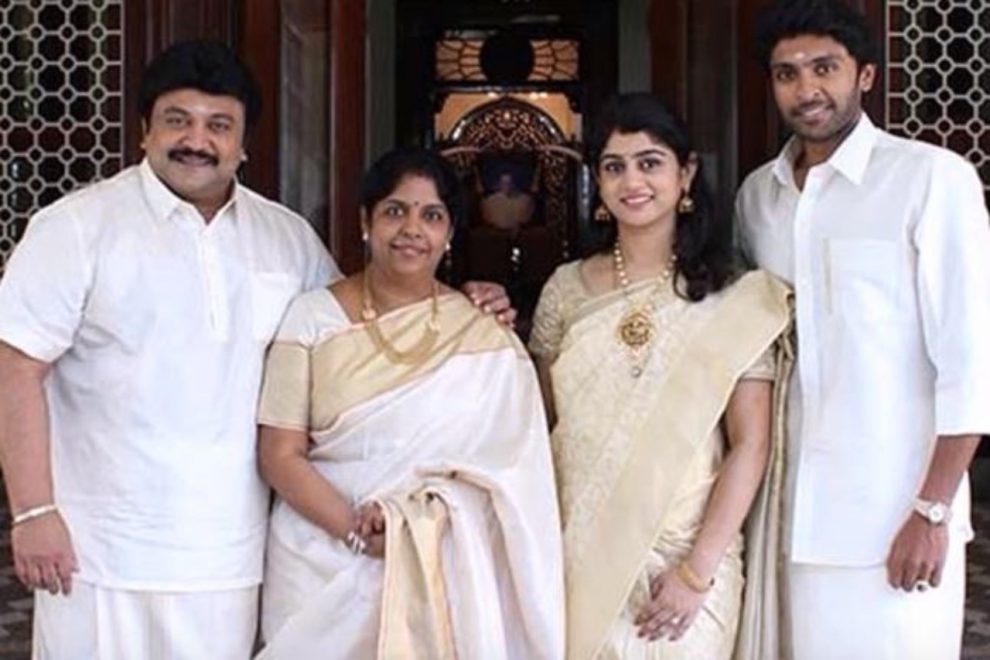 Sivaji Ganesan Family stills Suryan FM