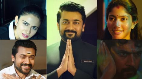 Suriya, Sai Pallavi and Rakul Preet from NGK teaser