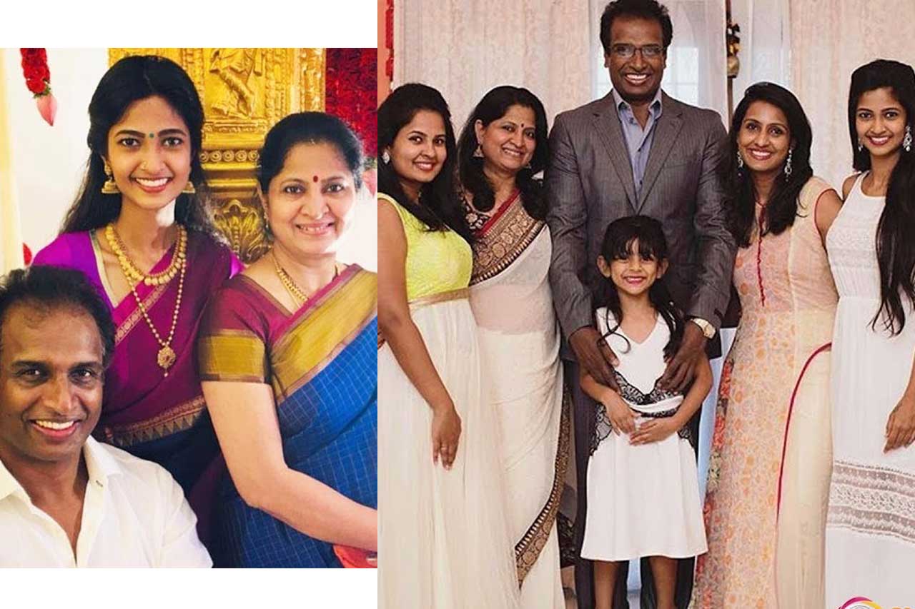Actor Arun Pandian and family!