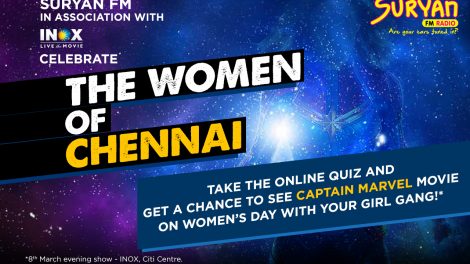 Women's Day Quiz- for women residing in Chennai only