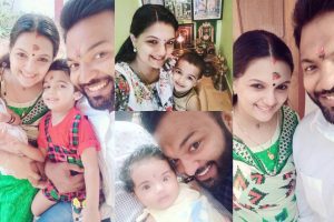 Saranya Mohan celebrates VIshu with her family