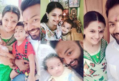 Saranya Mohan celebrates VIshu with her family