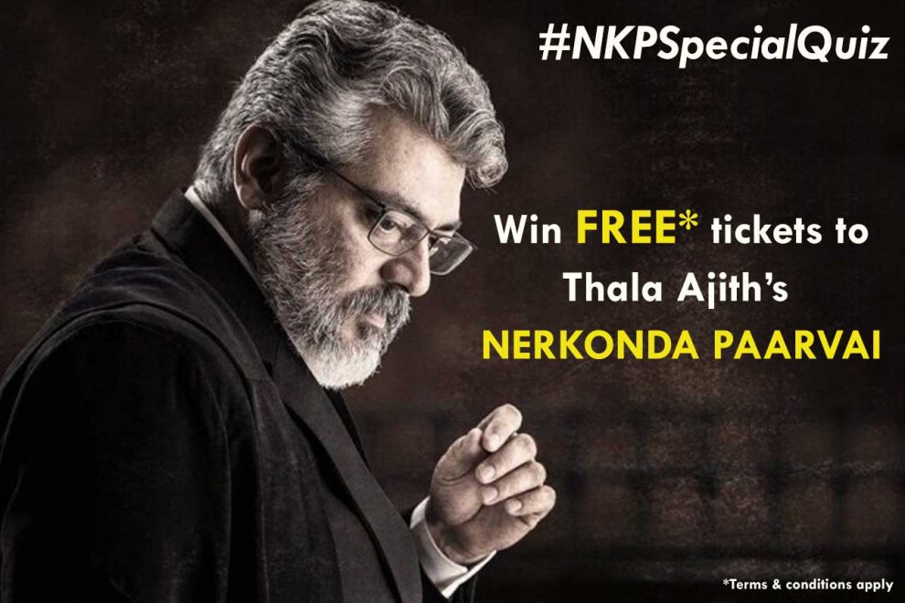 Nerkonda Paarvai Ajith quiz
