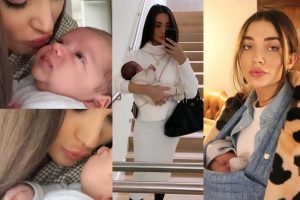 Amy Jackson sings for baby boy