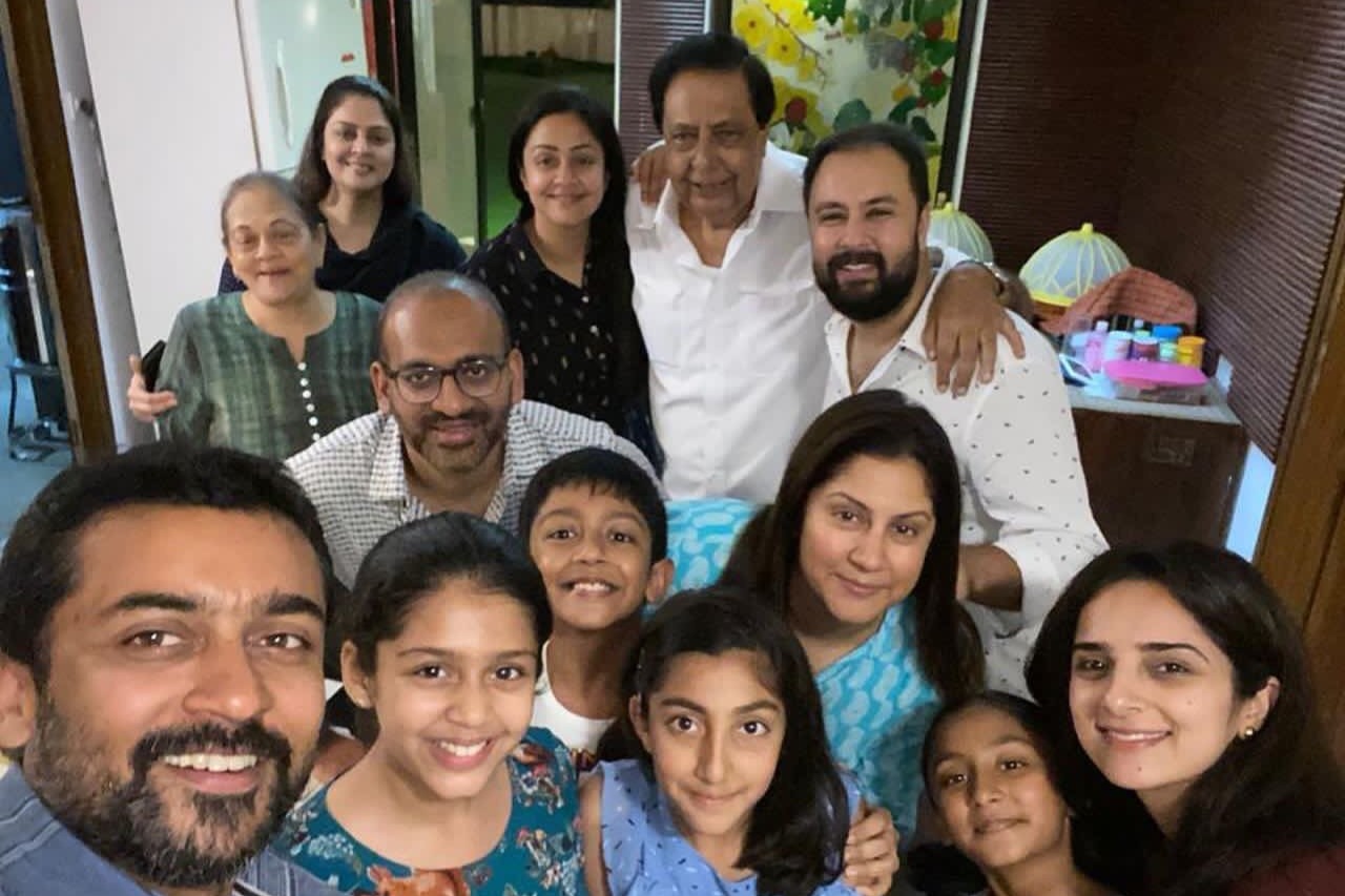 Jyothika family