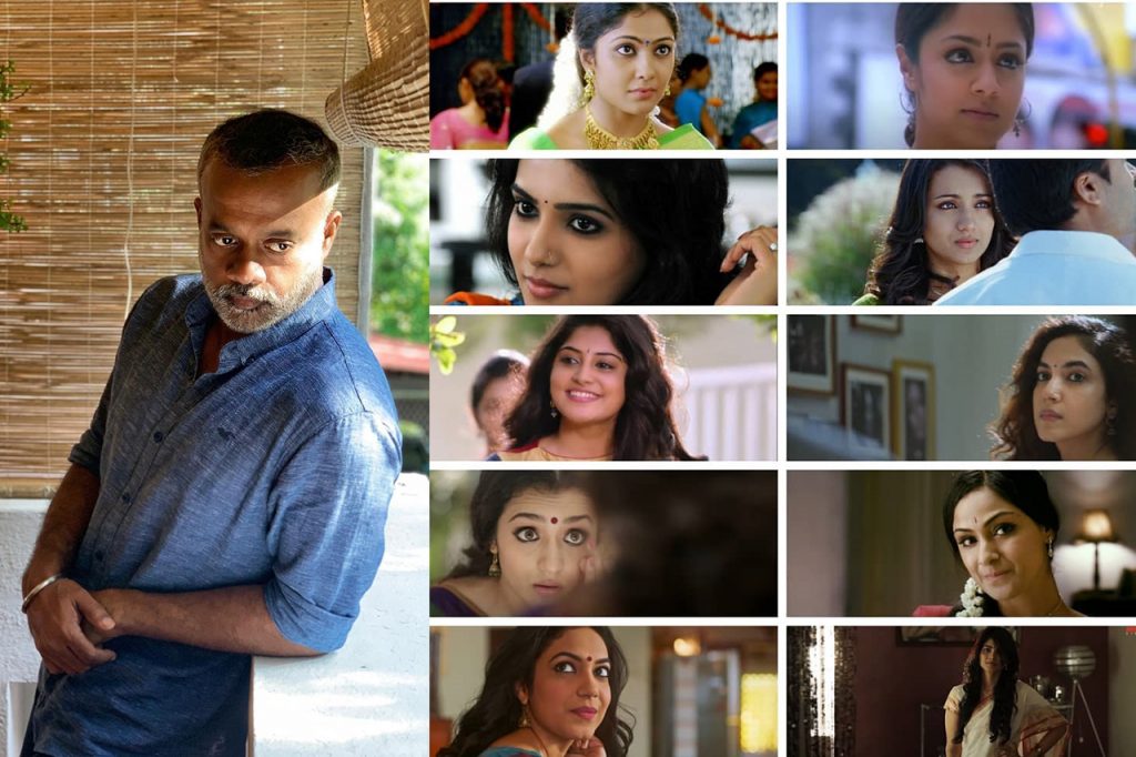 Gautham Vasudev Menon Heroins