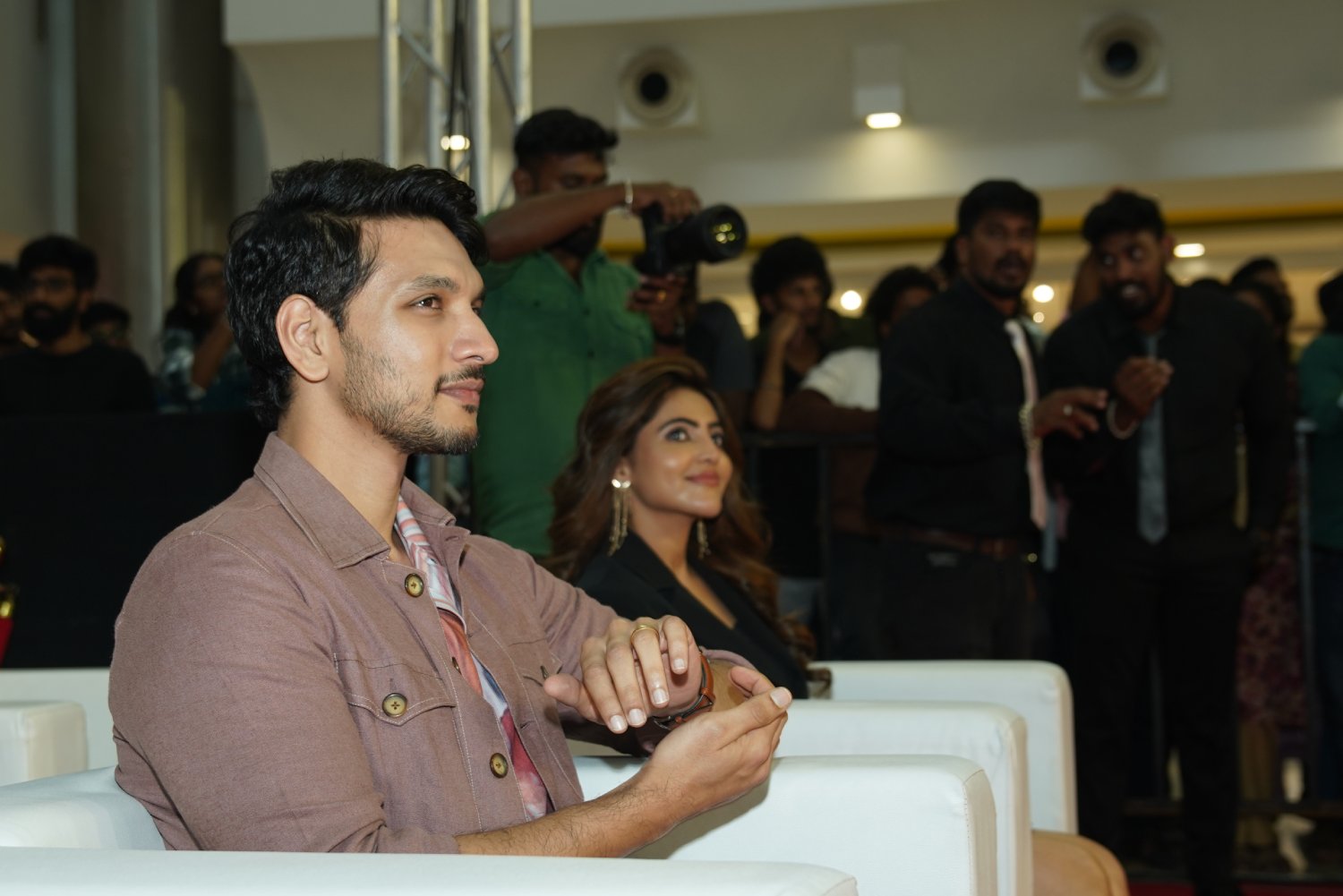 Mr.X Tamil Movie Teaser Launch Event Stills