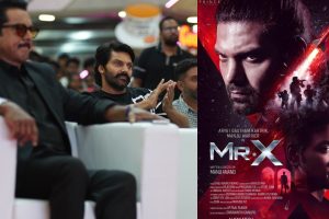 Mr.X Tamil Movie Teaser Launch Event Stills